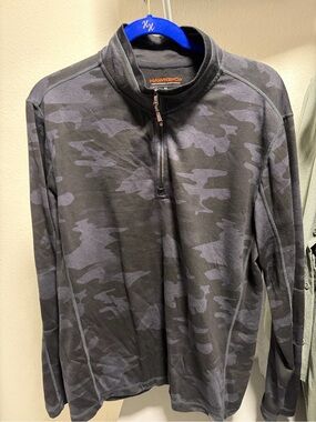 Hawke & Co. Men’s Charcoal Half-Zip Pullover